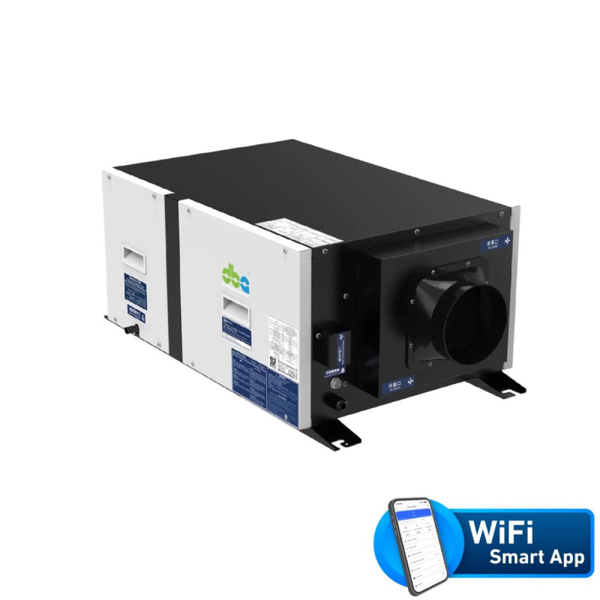 dba ceiling dehumidifier dba-gec68ld-hp