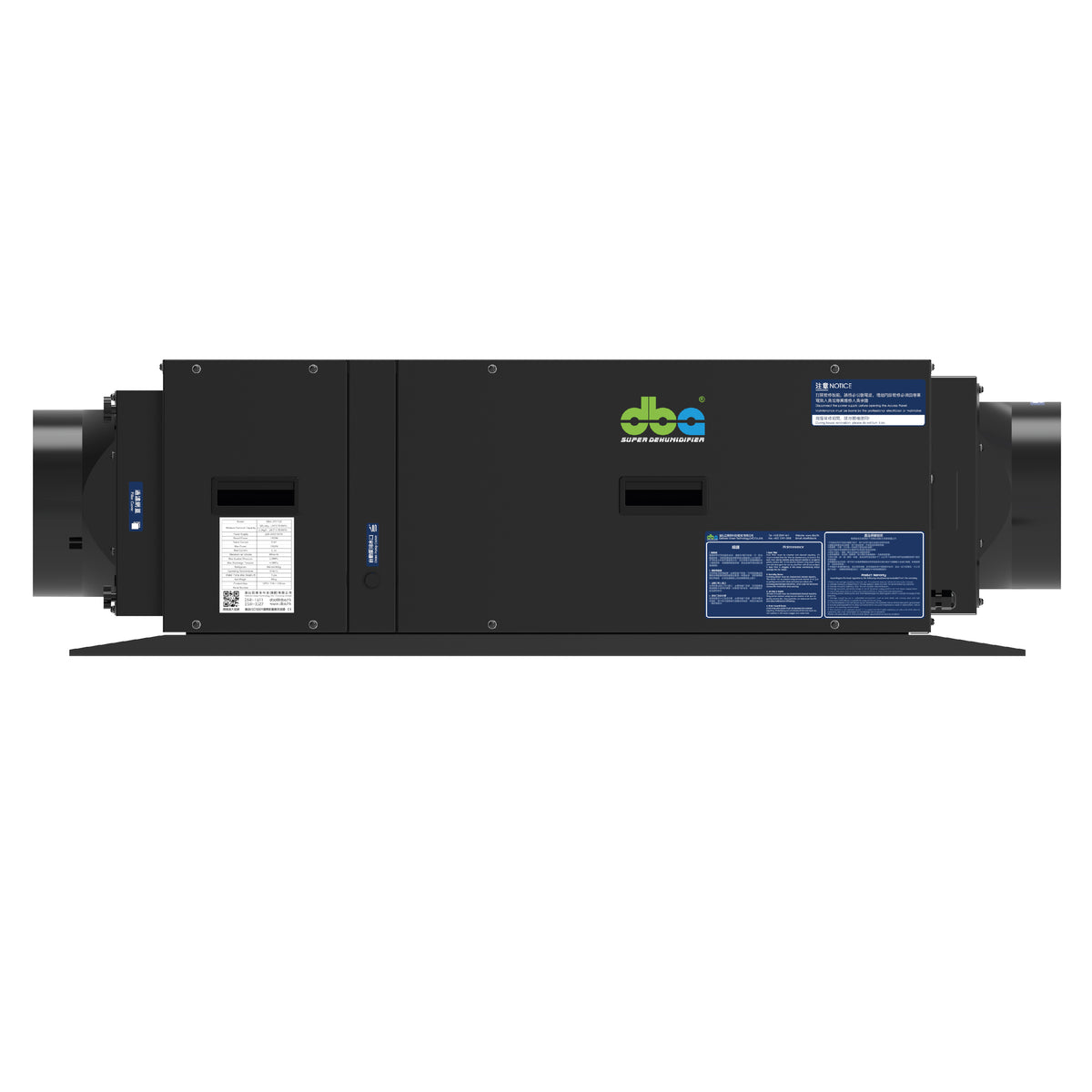 dba ceiling dehumidifier dba-utc120